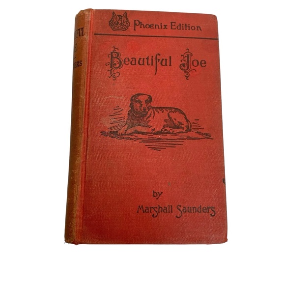 Vintage Cloth Covered Book Antique 1893 Beautiful Joe by Marshall Saunders - Picture 1 of 12
